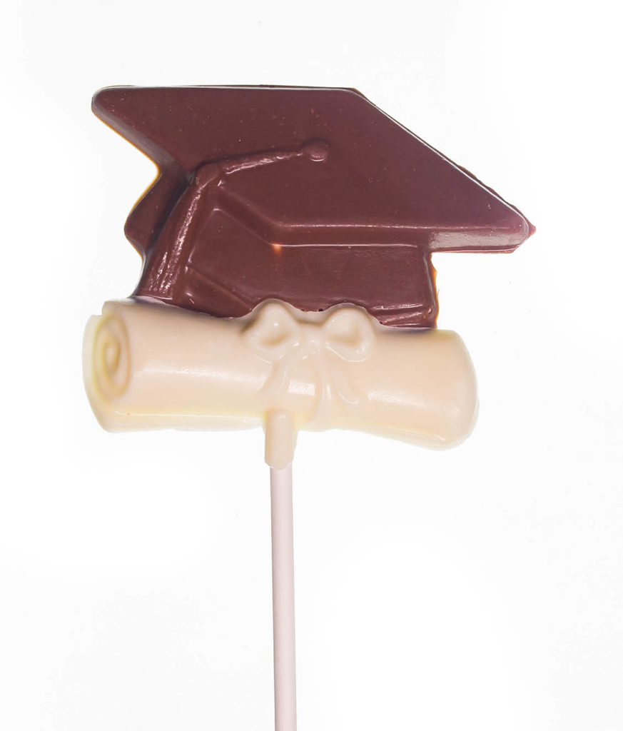 Graduate Cap & Diploma Chocolates Aunt Charlotte's Candies